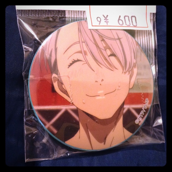 Yuri on Ice Victor Nikiforov Pins from Japan, NWOT - Picture 4 of 4